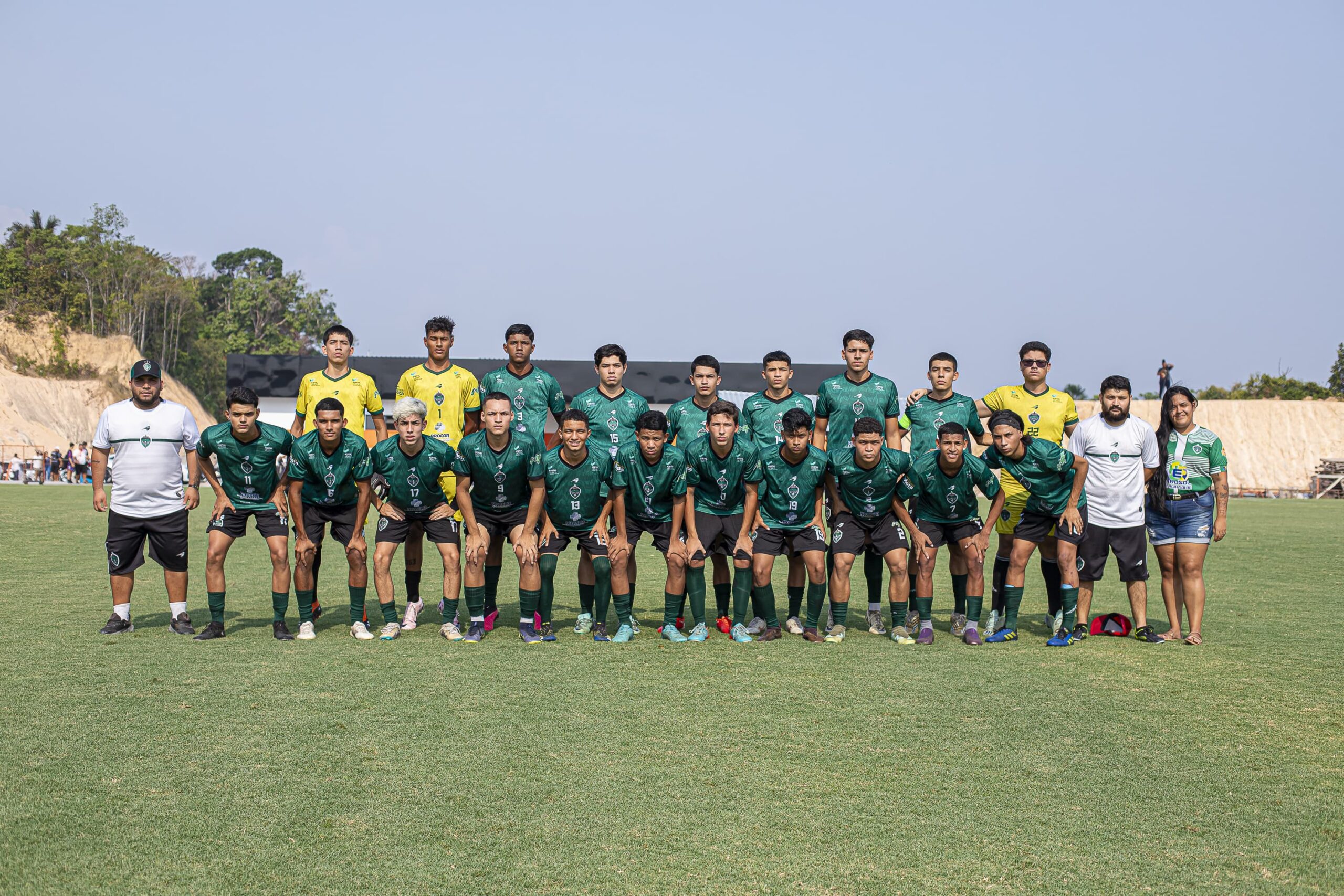 Equipe do Manaus FC sub-17 estreia na Copa Safam. Foto: Arquivo pessoal